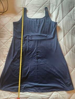 Simple Navy Blue Sleeveless Slip Dress Columbia PFG Omnishield